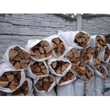 Дрова в мішках граб Новосілки