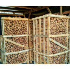Дрова твердых пород дуб, граб, акация в ящиках. Нове