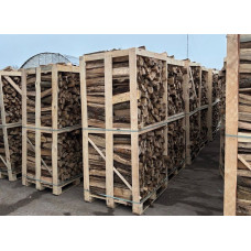 Дрова колоті в ящиках дуб береза вільха сосна Новосілки