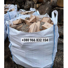 Колоті дрова в мішках з доставкою бук, граб, ясен. Сухі дрова Іванків