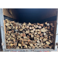 Дрова твердых пород Акация, дуб, ясень, берест Колотые, метровки Обухів