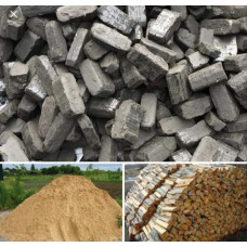 Дрова пісок щебінь земля порода шлак Данилівка