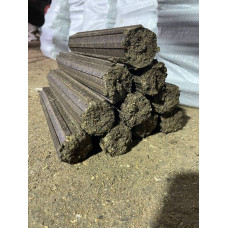 Продаж твердопаливних брикетів з відходів соняшнику Круглик