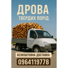 Продам дрова. Рубані та метрові. Тільки тверді породи Бортничі